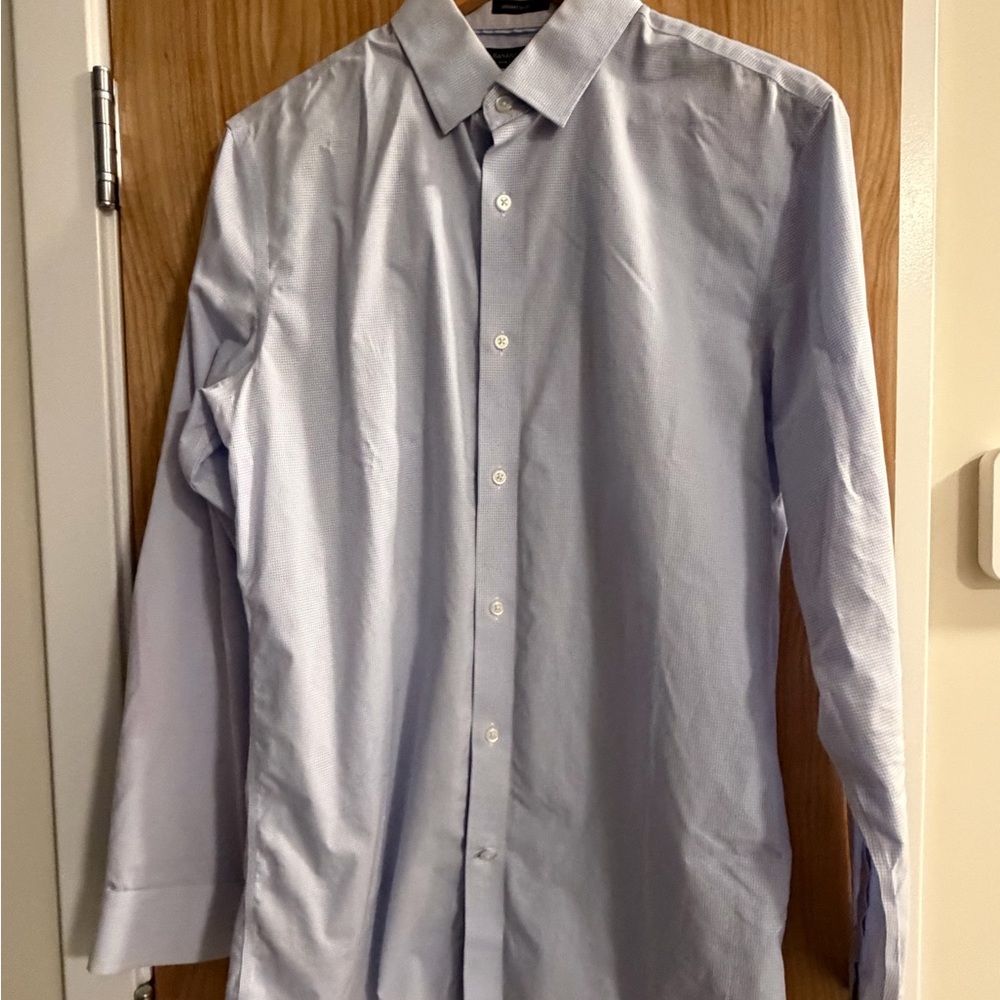 Banana Republic Men's Light Blue Dress Shirt